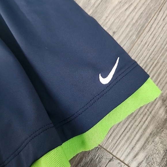 Nike Navy and Neon Green Dri-FIT Pickleball / Tennis Skort - Picture 6 of 6